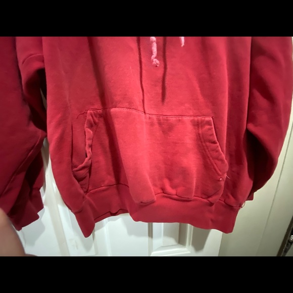 red OU hoodie - Picture 3 of 7